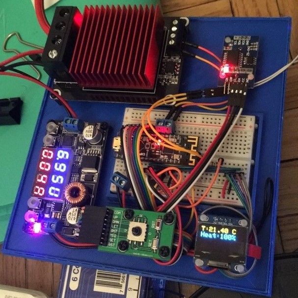 DIY Arduino Heat Bed for 3D Printer