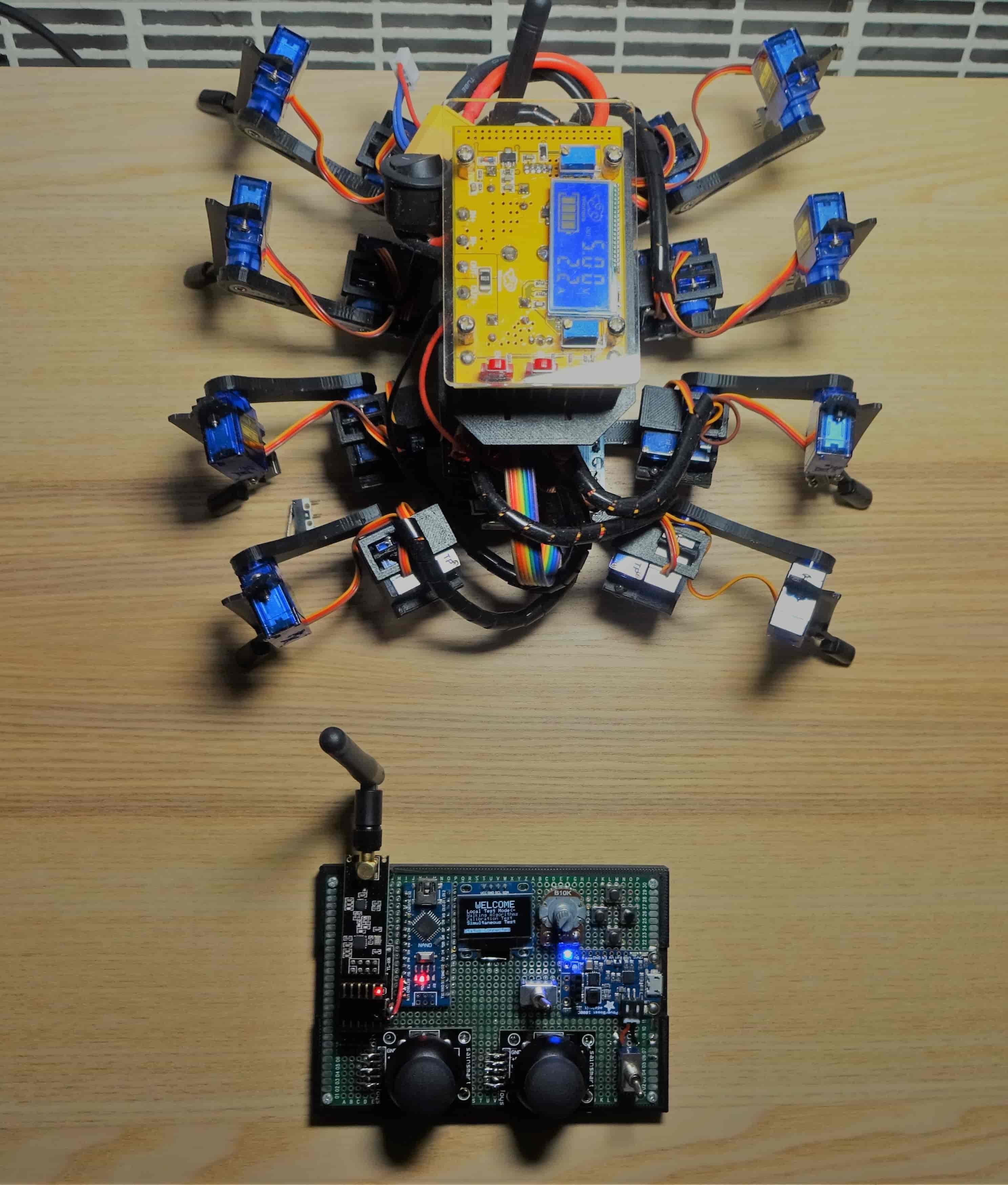 Spidy - Arduino Octopod Robot